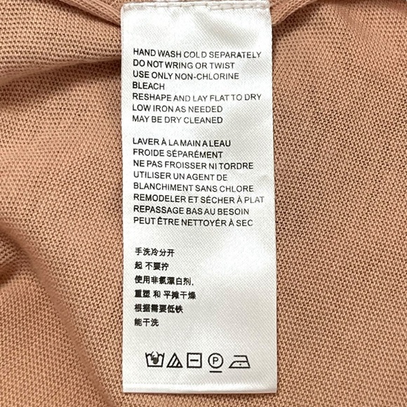 Free People High Hopes Cotton Crocheted-Yoke Lace-Sleeved Top Size Large - Picture 9 of 11